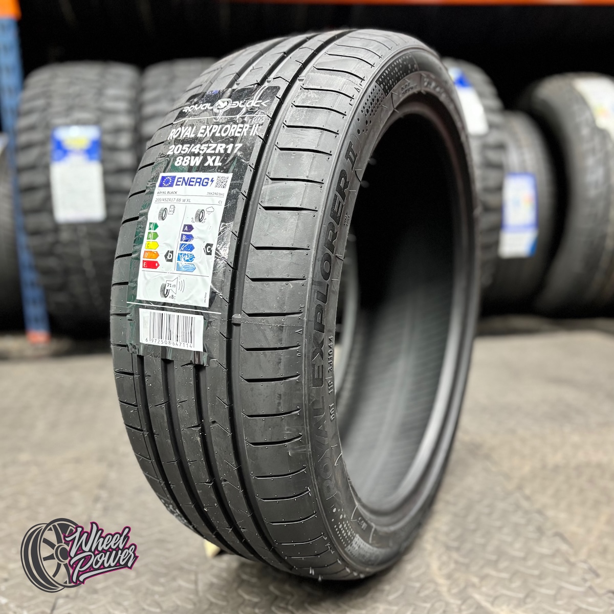 205/45ZR17 88W XL Royal Black Royal Explorer II Tyre Fitted