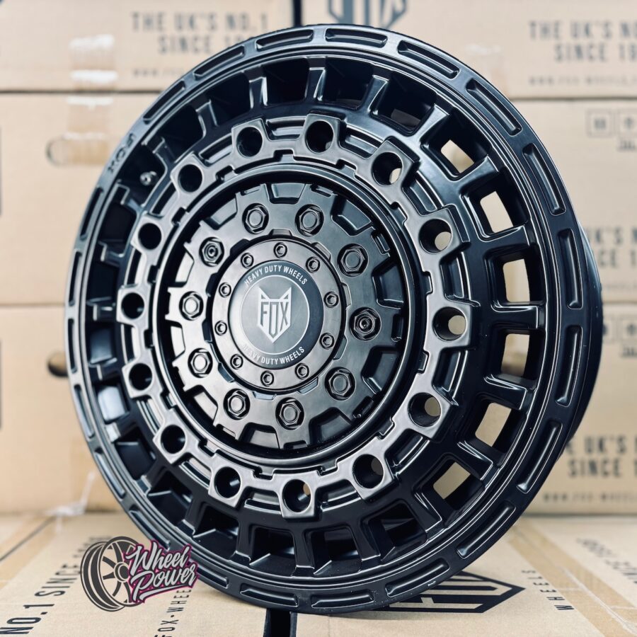 ADV2 FOX ADV Satin Black 8x17" 5x120 VW Transporter T5 - T6.1