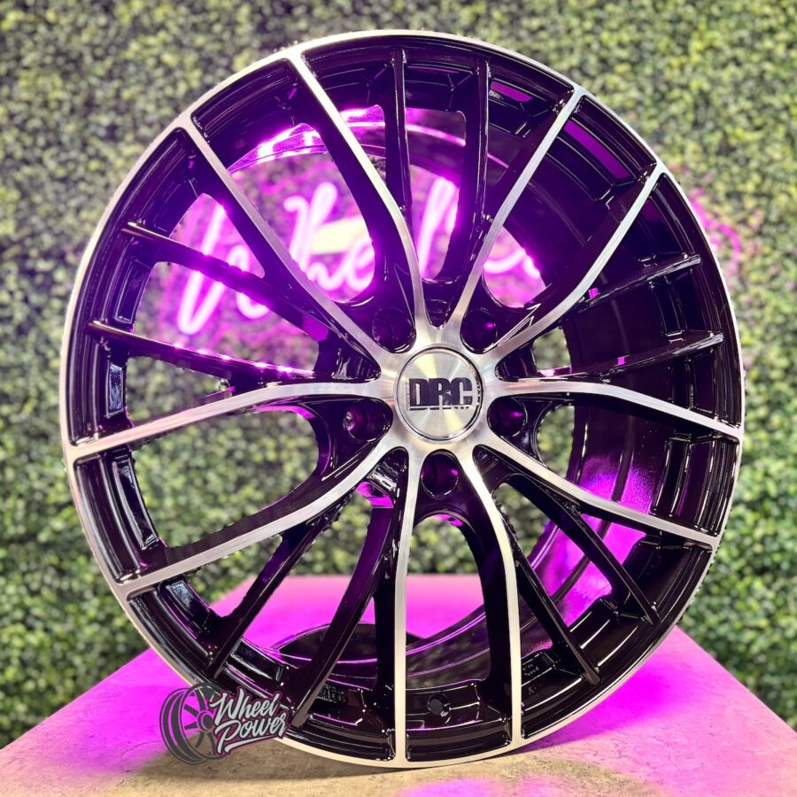 DRC DMM Black Polished 8x19" & 9x19" 5x120 BMW