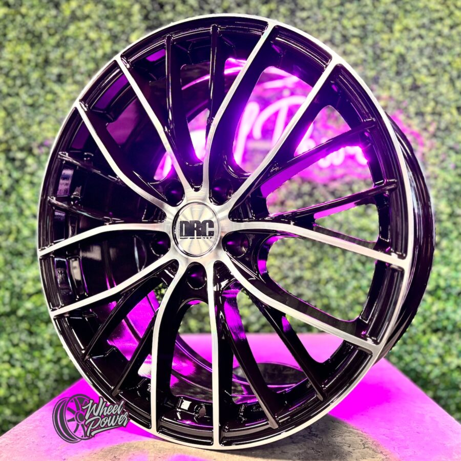 DRC DMM Black Polished 8x19" & 9x19" 5x120 BMW
