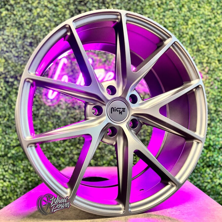 Niche Misano Gunmetal 8.5x19" & 9.5x19" 5x120 BMW