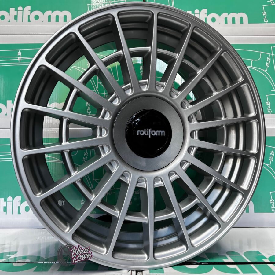 LASRSIL 1 Rotiform LAS-R Silver 8.5x19" 5x100 & 5x112 ET45