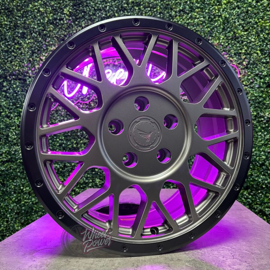 AT4 1 JBW AT4 Matt Gunmetal 7.5x16" 5x114.3 Vivaro, Trafic, NV300