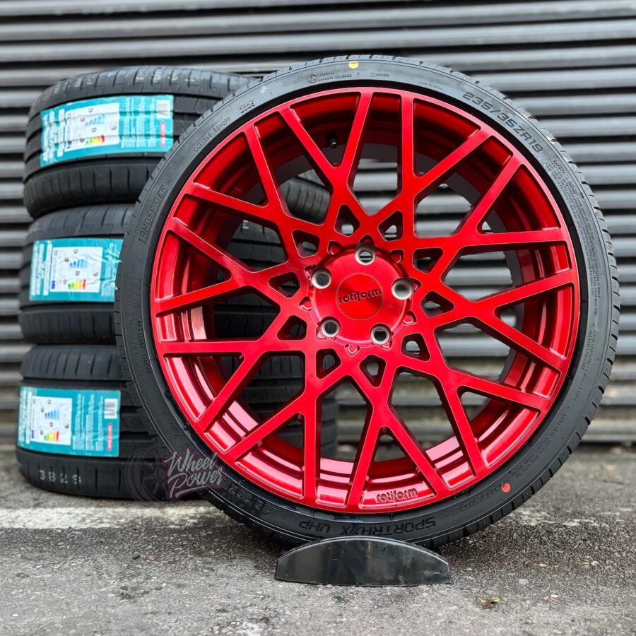 Rotiform BLQ 19" 5x112 Tyre Package - Audi A3, Mercedes A Class, VW Golf, Seat Leon