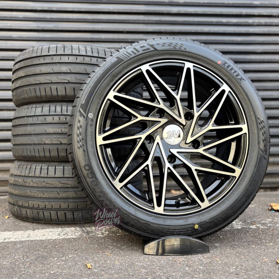 ZX10TPackage 1AV ZX10T Black Polished Tint 18" 5x160 Tyre Package - Ford Transit Custom 2012-2023