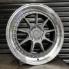 Japan Racing JR47 Grey Polished 8.5x18" & 9.5x18" 5x114.3 (Clearance)