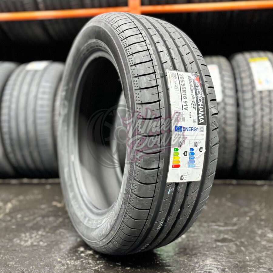 205/55R16 91V Yokohama Blue Earth GT AE51 Tyre Fitted