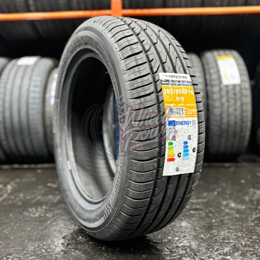 205/55RF16 91V Mazzini Super Sport Chaser SSC5 Run Flat Tyre Fitted