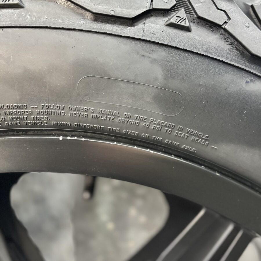 AXE AT3 20" 6x139.7 BFG KO2 A/T Tyre Package - Ford Ranger (Clearance)