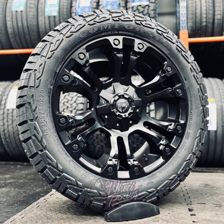 Fuel Vapor 20" 6x139.7 A/T Tyre Package - Ford Ranger, VW Amarok, Toyota Hilux