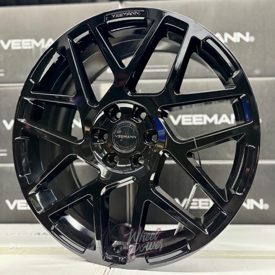 LSZ1BLK 2 Veemann LS-Z1 Black 8.5x20" 6x120 Ford Transit Custom 2024+ VW T7