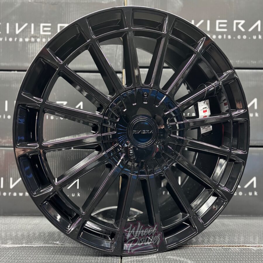 Riviera RF20 Black 8x20" 6x120 Ford Transit Custom 2024+ VW T7