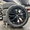 Gloss Black 18" 5x120 Tyre Package - VW Transporter T5 - T6.1