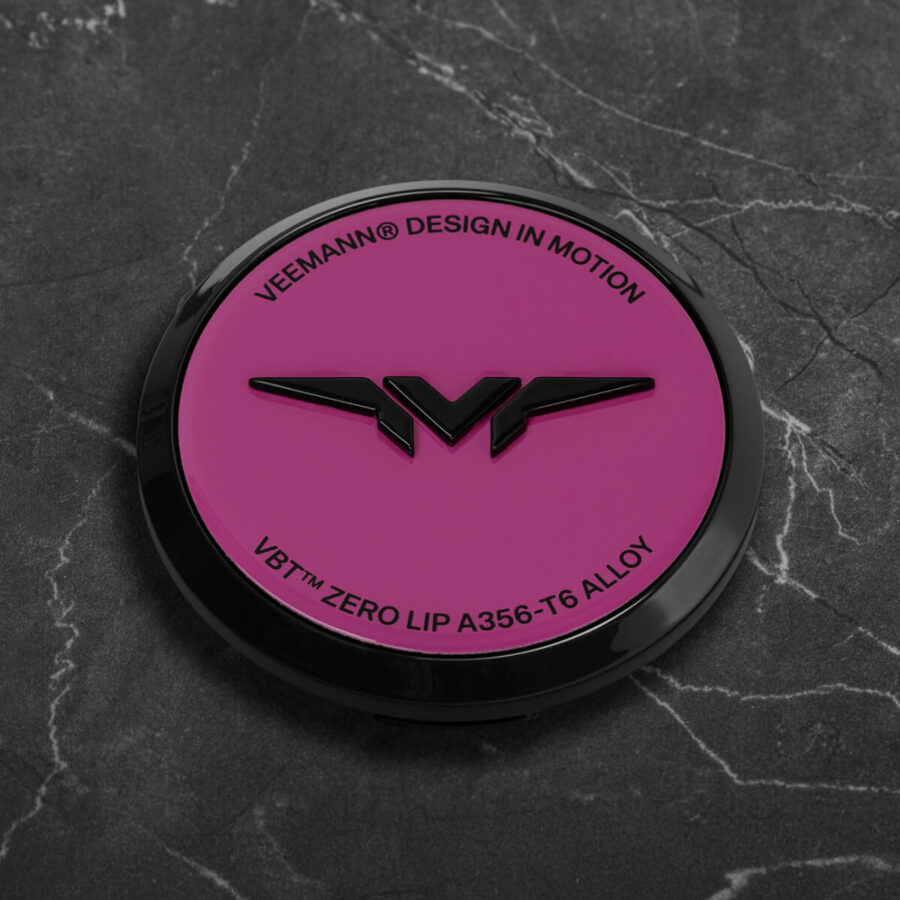 Veemann Premium Centre Cap Upgrade - Purple / Black