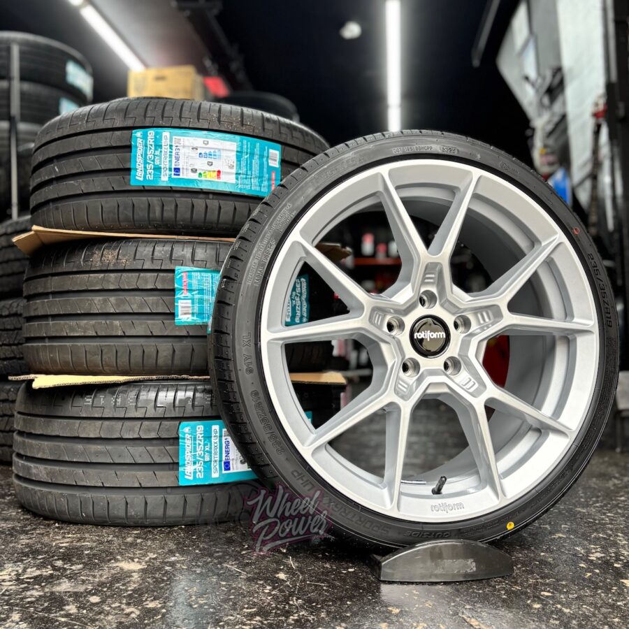 KPRSIL 1 Rotiform KPR 19" 5x112 Tyre Package - Audi A3, Mercedes A Class, VW Golf, Seat Leon
