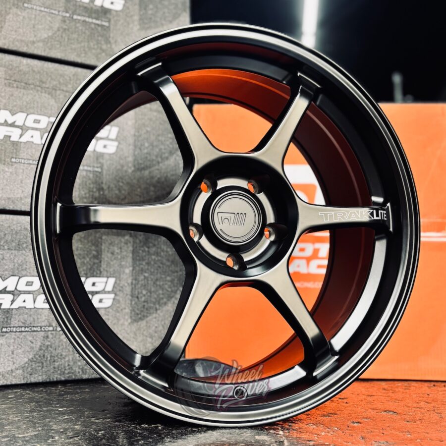 MR145 1 Motegi Traklite MR145 Satin Black 8.5x18" 5x114.3