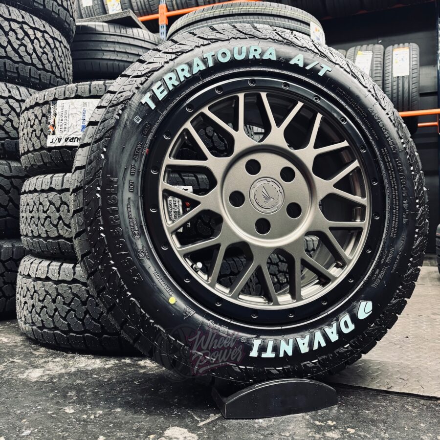 AT45114DAVANTI JBW AT4 Gunmetal 16″ 5×114.3 Tyre Package - Vauxhall Vivaro, Renault Trafic, Fiat Talento, Nissan Primastar NV300