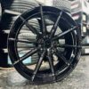 RF21 1 Riviera RF21 Gloss Black 8.5x19" 5x112 (Clearance)
