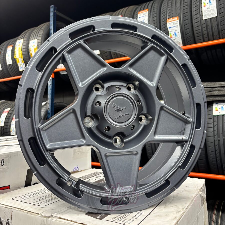 ObsidianGM Obsidian Gunmetal 8x18" 5x160 - Ford Transit Custom 2013 - 2023