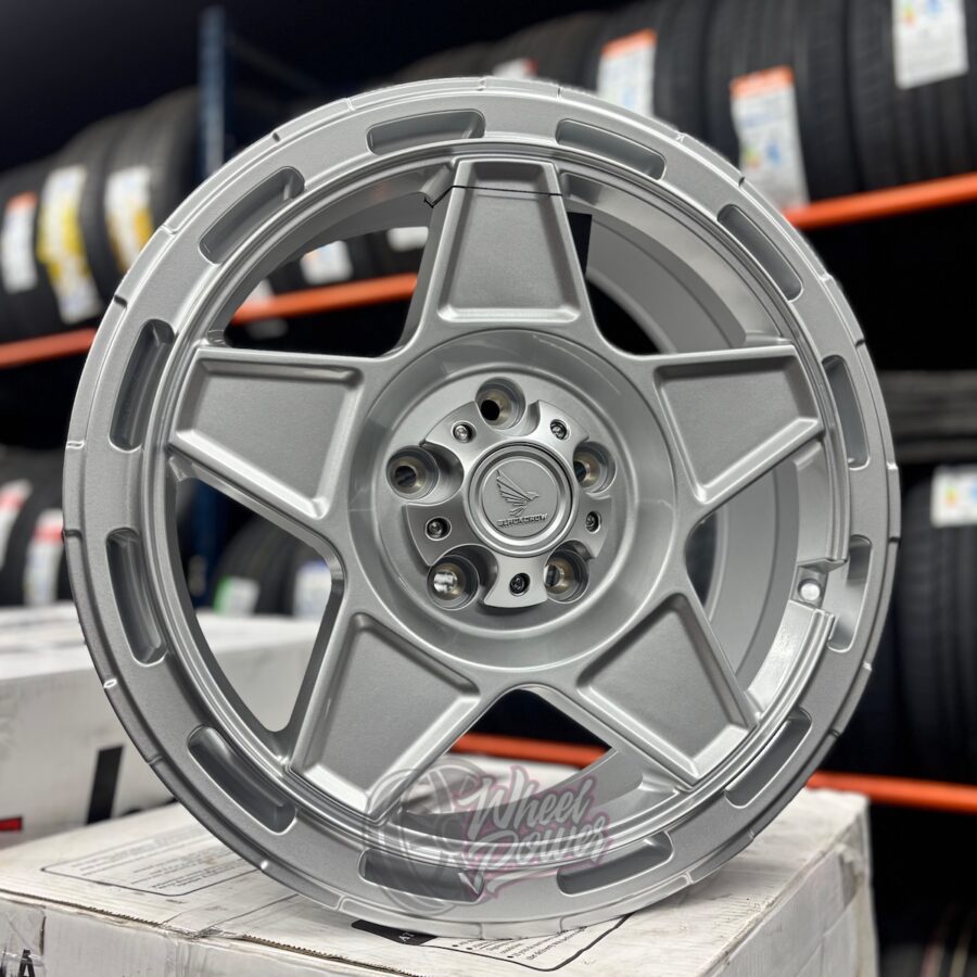 ObsidianSil Obsidian Silver 8x18" 5x160 - Ford Transit Custom 2013 - 2023