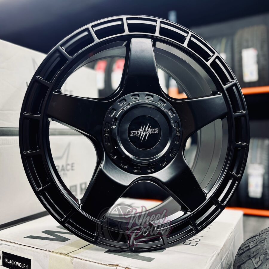 Wolf2 Wolfrace Wolf 2 Black 17" 5x120 - VW Transporter T5-T6.1 & Crafter 2017+