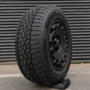 SprocketBLKGeneral 2 Sprocket Black 17" 5x120 General Grabber Cross Tyre Package - VW Transporter T5 - T6.1
