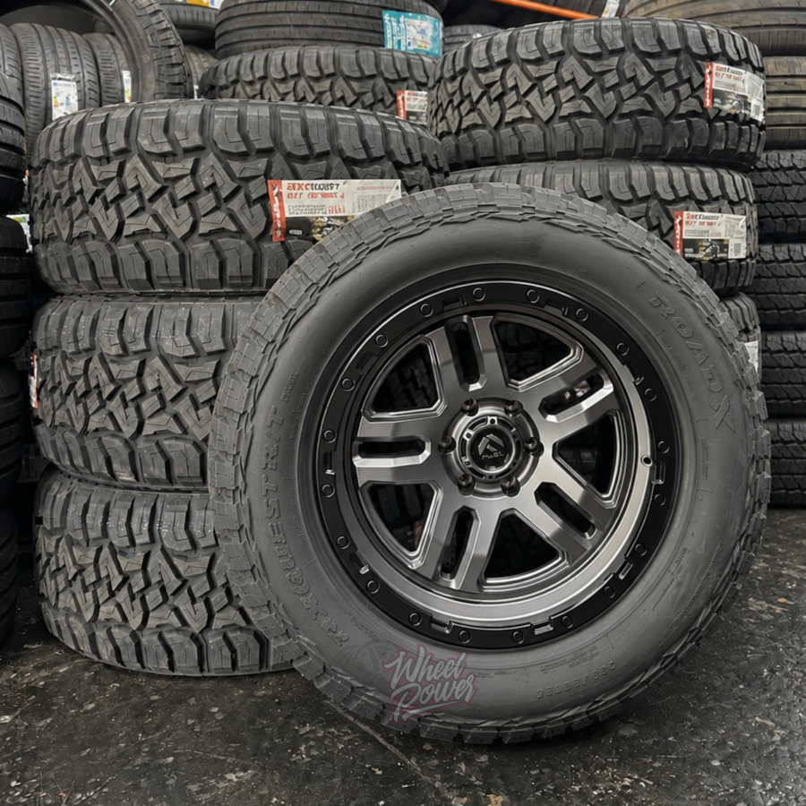 AMMOROADX Fuel Ammo 20" 6x139.7 A/T Tyre Package - Ford Ranger, VW Amarok, Toyota Hilux